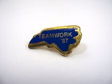 Vintage Collectible Pin: Teamwork '87 North Carolina 1987 picture