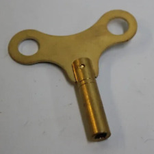 New Brass Replacement Clock Key Size 7 / 4.0 mm For Key Wind Clocks picture