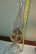 Vintage Antique Glass Oil Lamp picture