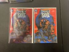 Batman Vengeance Bane #1 Facsimile Cover A B Variant Set  Foil DC 2023 picture