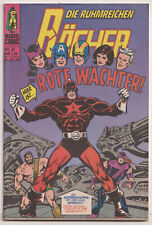 Racher 42 (Avengers 43) VF/NM 1976 1st App Red Guardian John Buscema German picture