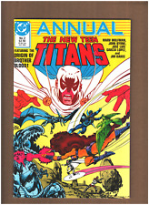 New Teen Titans Annual #2 DC 1986 Marv Wolfman John Byrne BROTHER BLOOD VF/NM picture