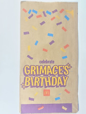 McDonald's Grimace Birthday Bag picture
