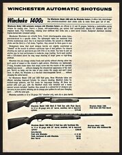 1981 WINCHESTER Model 1400 Mark II Field Gun Plain -Ventilated Barrel Shotgun AD picture