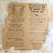Authentic Original 1904 Remedies Advertising New York Mayflower Publishing picture