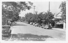 Postcard CA: RPPC Calistoga St., Middletown, Lake County, Posted 1948, Rare B&W picture