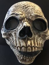 Scary Creepy Skeleton Mask Theater Stage Prop or Halloween Haunted House Party picture