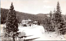 RPPC First View, Echo Lake Lodge, Idaho Springs Colorado - Photo Postcard picture