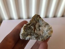 Cornish Natural Crystal Mineral Specimen Calcite Quartz Gold Topaz Cornwall picture