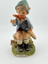 Vintage Erich Stauffer u8543 Photo Play Figurine 6 inch picture