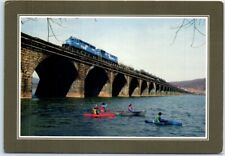 Postcard - Conrail Freight Train Crossing the Rockville Bridge, Pennsylvania picture