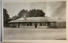 Marion MA Train Depot Massachusetts RPPC Real Picture Postcard RR picture