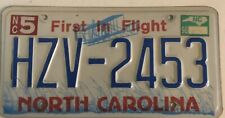 Vintage North Carolina License Plate 1998 HZV-2453 picture