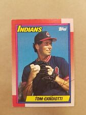 Tom Candiotti Indians Topps Autograph 1990 SPORTS signed Baseball card MLB 743 picture