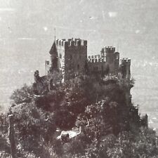 Antique 1925 Brunnenberg Castle Tirol Italy OOAK Stereoview Photo Card P3255 picture