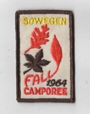 1964 Fall Camporee Sowegen BRWN Bdr. [YA796] picture