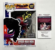 Karan Soni Signed Spider-Man India Funko Pop #1227 Spider-Verse With JSA COA picture