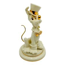 Lenox Walt Disney Pluto’s Night Out Figurine Ivory & Gold NEW picture