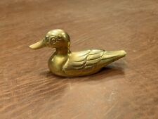 Vintage Brass Duck Figurine - 6