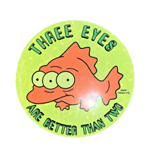 The Simpsons Big Sticker Blinky Three Eyes Are Better Than Two New Vintage picture