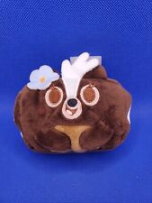 Disney Munchlings Gourmet Goodies FLOWER Skunk Chocolate Swiss Roll Plush picture