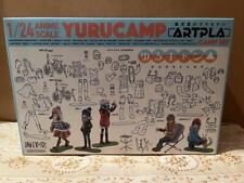 Artpla Yuru Camp Laid-Back Camp 1/24 Plastic Model Camp Set Japan Anime picture