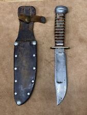 Vintage WWii Era Camillus NY US Military Survival Pilot Knife Trench Art picture