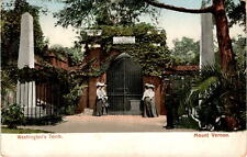 Washington's Tomb, Mount Vernon, Germany, Miss Minnie White, Postcard picture