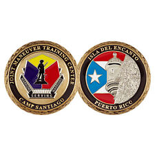 Camp Santiago Joint Maneuver Training Center Puerto Rico Challenge Coin picture