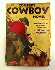 Complete Cowboy Novel Magazine Pulp Oct 1946 Vol. 6 #6 FR/GD 1.5 Low Grade picture