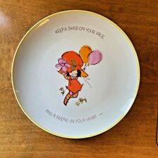 Mopsie Collector's plate Keep A Smile On Your Face A Friend In Your Heart 1973 picture