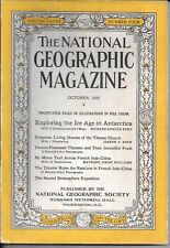 October 1935 THE NATIONAL GEOGRAPHIC MAGAZINE, Tibetan Church, French Indo-China picture
