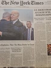 The New York Times Thursday October 19th , 2023 Print Newspaper (NEW) picture