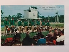 Postcard Kennel Club Dog Race Sarasota Florida Posted 1957 picture
