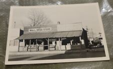 RPPC Wall SD, Wall Drugstore Signs, Badlands, South Dakota Vintage Postcard picture