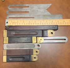 Lot of Vintage & Antique Bevel Square Parts, Stanley & Others picture