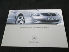 2003 Mercedes SL-class German Accessories Brochure AMG Wheels R230 SL500 Catalog picture