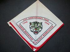 1948 1968 20th Anniversary Parker Mountain Scout Reservation BSA neckerchief picture