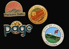 Lot Of (4) Vintage State Of Arizona Lapel Pins picture
