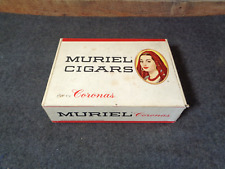 Vintage MURIEL CIGARS Coronas Cigar Box picture