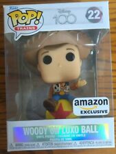 Funko Pop Trains Disney 100 #22 Woody on Luxo Ball  picture