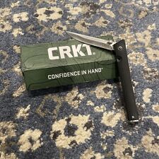 CRKT 7096K CEO ROGERS DESIGN FOLDING KNIFE Stainless Steel Open Box picture
