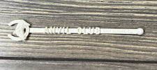 Vintage Anvil Club East Dundee Ill Swizzle Sandwich Stick Pick picture