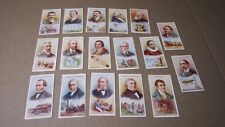 Lot of 17 Bucktrout & Co Inventors Cards 1924 Tobacco picture