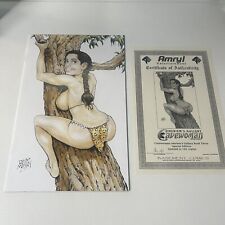 Cavewoman Budd Root: Meriem’s Gallery Book 3 Virgin Variant w COA (LIMITED 750) picture