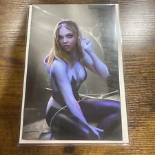 SPIDER-GWEN ANNUAL #1 * NM+ * SHANNON MAER NYCC COLOR SPLASH VIRGIN VARIANT 🔥🔥 picture