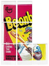 Wacky Packages vintage 3rd series 1973 Beanball puzzle checklist card You Pick picture