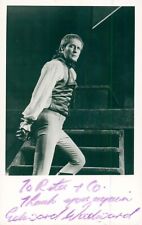 Edward Woodward - Signed Autograph / Letter picture