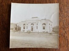 1902 - 1905 Old San Diego Carnegie library California dirt road bicycle by door picture