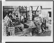 Photo:Packing lettuce,Imperial Valley, El Centro, CA 1930's picture